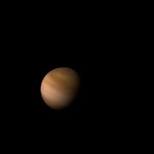 The artist's impression of SDSS J0351+4810 artist's rendition