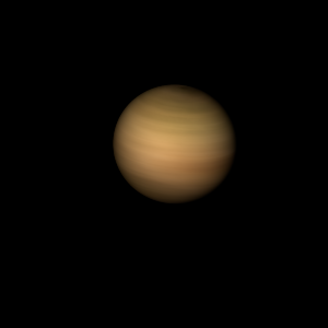 The artist's impression of SIMP J1501-0135 artist's rendition