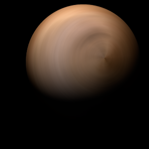 The artist's impression of SIMP J2154-1055 artist's rendition