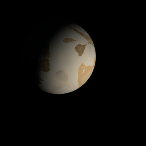 The artist's impression of SOI-6 b artist's rendition