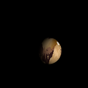 The artist's impression of SPECULOOS-3 b artist's rendition