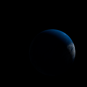 The artist's impression of TOI-1052 c artist's rendition