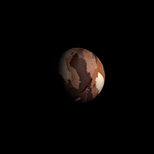 The artist's impression of TOI-1130 b artist's rendition