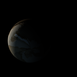 The artist's impression of TOI-1136 c artist's rendition