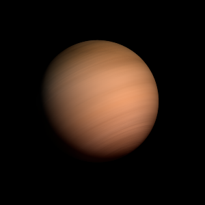 The artist's impression of TOI-1136 f artist's rendition