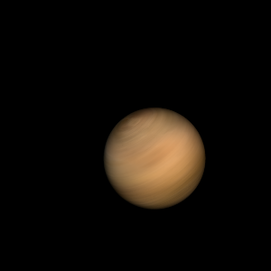 The artist's impression of TOI-1180 b artist's rendition