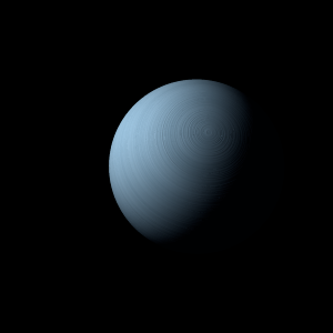 The artist's impression of TOI-1221 b artist's rendition