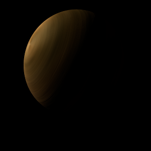 The artist's impression of TOI-1231 b artist's rendition