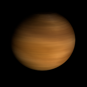 The artist's impression of TOI-1246 Ac artist's rendition