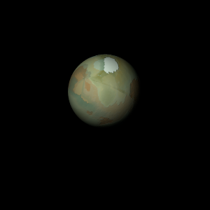 The artist's impression of TOI-1246 Ad artist's rendition