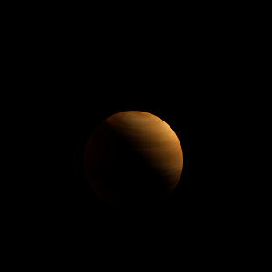 The artist's impression of TOI-1246 Ae artist's rendition