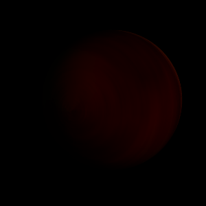 The artist's impression of TOI-1246 e artist's rendition