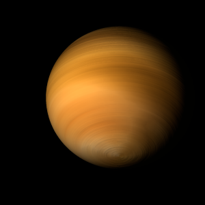 The artist's impression of TOI-125 d artist's rendition