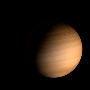 The artist's impression of TOI-1260 c artist's rendition