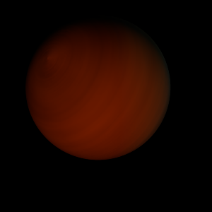 The artist's impression of TOI-1269 c artist's rendition
