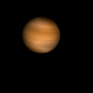 The artist's impression of TOI-1410 b artist's rendition