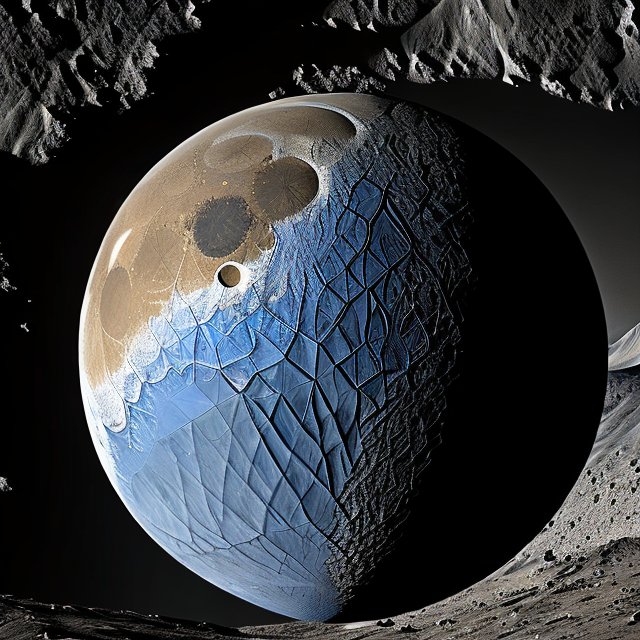 The artist's impression of TOI-1430 b artist's rendition