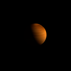 The artist's impression of TOI-1473 b artist's rendition