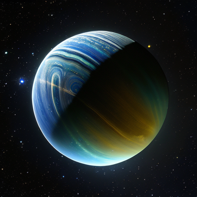The artist's impression of TOI-150 b artist's rendition