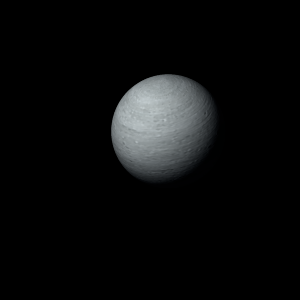 The artist's impression of TOI-157 b artist's rendition