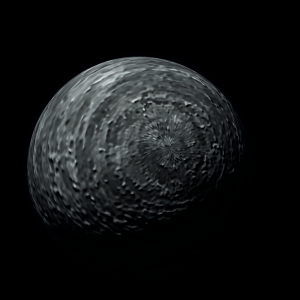 The artist's impression of TOI-1605 b artist's rendition