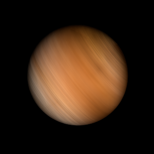 The artist's impression of TOI-1683 b artist's rendition