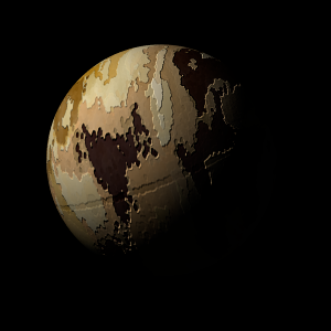 The artist's impression of TOI-1691 b artist's rendition