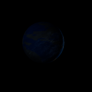 The artist's impression of TOI-1736 c artist's rendition