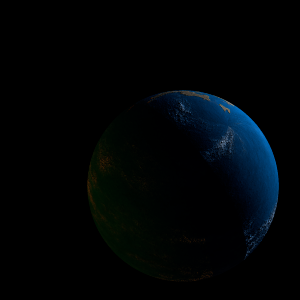The artist's impression of TOI-178 c artist's rendition