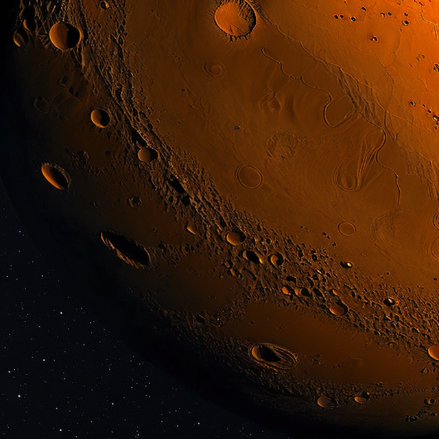The artist's impression of TOI-178 d artist's rendition