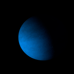 The artist's impression of TOI-1836 Ab artist's rendition