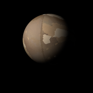 The artist's impression of TOI-1859 b artist's rendition