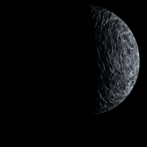 The artist's impression of TOI-1885 b artist's rendition