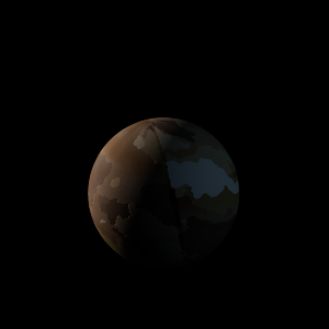 The artist's impression of TOI-198 b artist's rendition