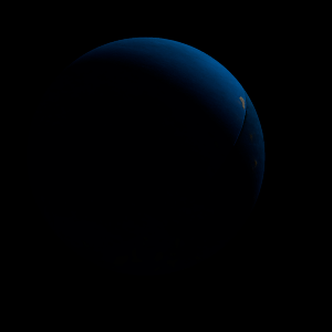 The artist's impression of TOI-2076 c artist's rendition