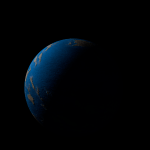 The artist's impression of TOI-2096 c artist's rendition