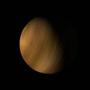 The artist's impression of TOI-2120 b artist's rendition