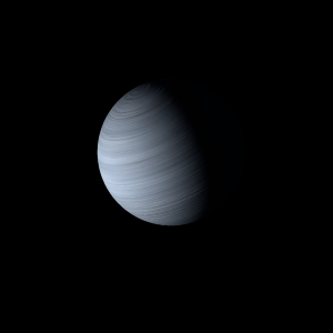 The artist's impression of TOI-216 c artist's rendition