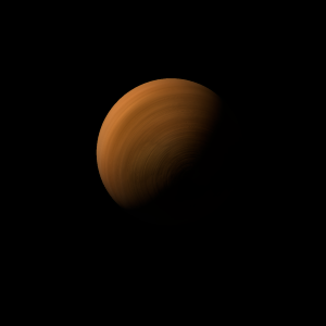 The artist's impression of TOI-2407 b artist's rendition