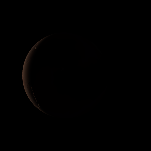 The artist's impression of TOI-2411 b artist's rendition