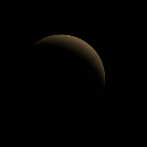 The artist's impression of TOI-2427 b artist's rendition