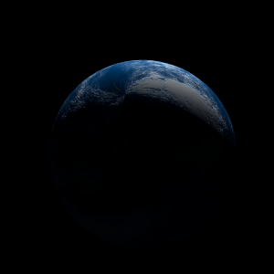 The artist's impression of TOI-2427 c artist's rendition