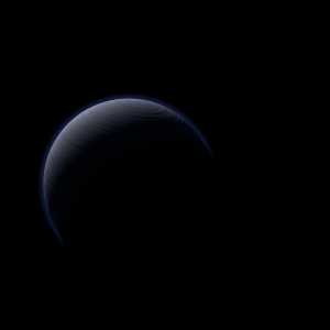 The artist's impression of TOI-2494 c artist's rendition