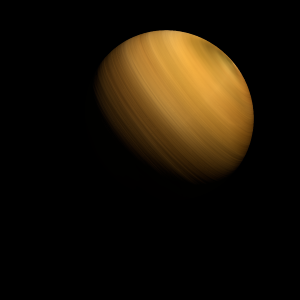 The artist's impression of TOI-2498 b artist's rendition