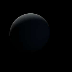 The artist's impression of TOI-2580 Ab artist's rendition