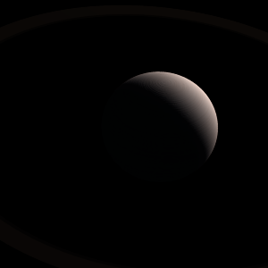 The artist's impression of TOI-2589 b artist's rendition