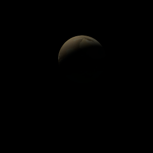 The artist's impression of TOI-2719 b artist's rendition