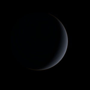 The artist's impression of TOI-2886 b artist's rendition
