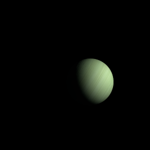 The artist's impression of TOI-2992 b artist's rendition