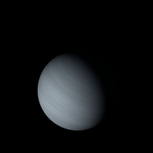 The artist's impression of TOI-3160 Ab artist's rendition